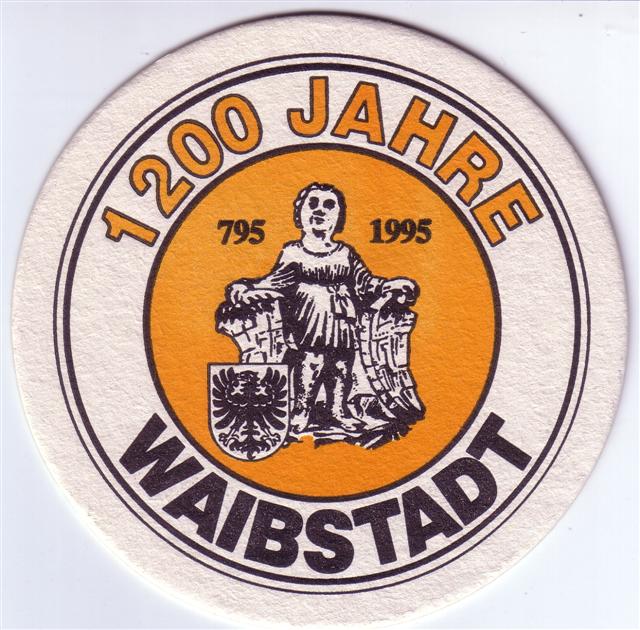 waibstadt hd-bw adler rund 2b (215-1200 jahre-schwarzorange)